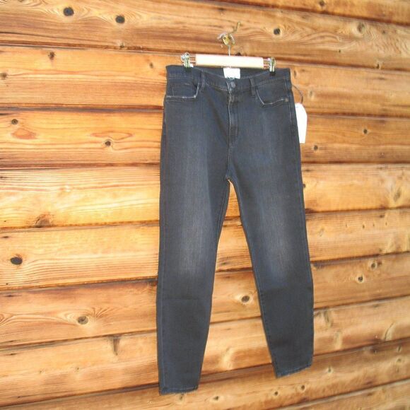 NWT Current Elliot Black High Rise Stiletto - Picture 3 of 10